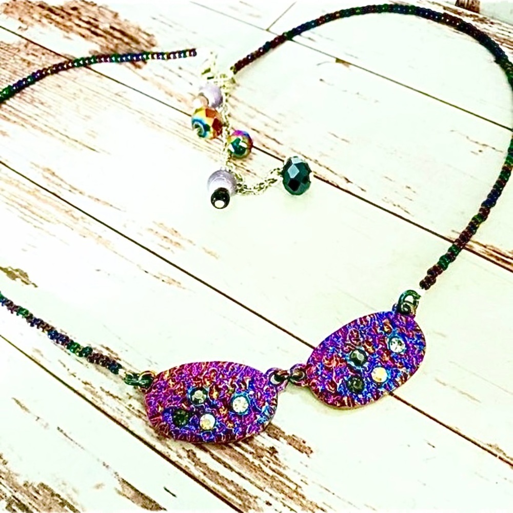 Purple Shades Necklace